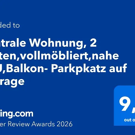 דירה Zentrale Wohnung, 2 Betten,vollmoebliert,nahe Btu,balkon- Parkpkatz Auf Anfrage קוטבוס